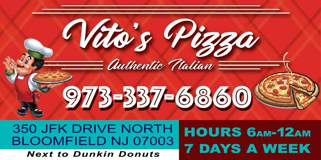 Italian Pizza, Bloomfield, NJ Vito’s Pizza